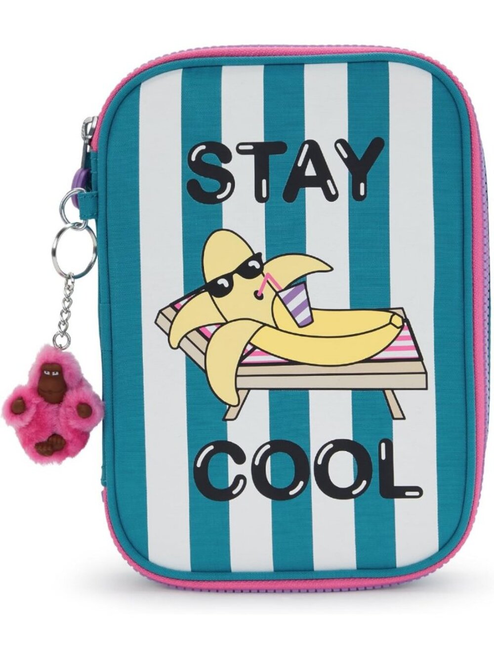 Stylish 100 Pen Printed Case - Organize Art Supplies, Makeup & Travel Essentials